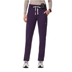 Figs Women’s Yola Skinny Scrub Pants Purple Shadow XXL